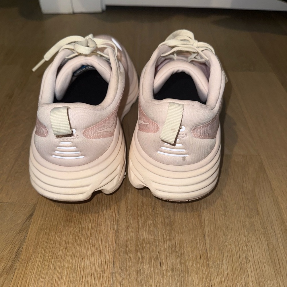 Hoka Women's Soft Pink Running Sneakers - Picture 7 of 7